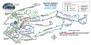 Updated Teacup trail map