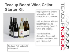 Teacup Board Wine Cellar Starter Kit